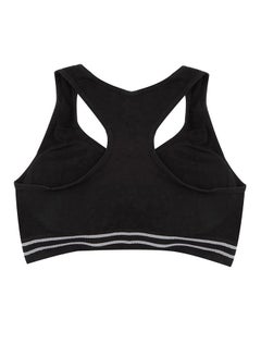 OUTAD Seamless Racerback Sports Bra Black  - Image 2