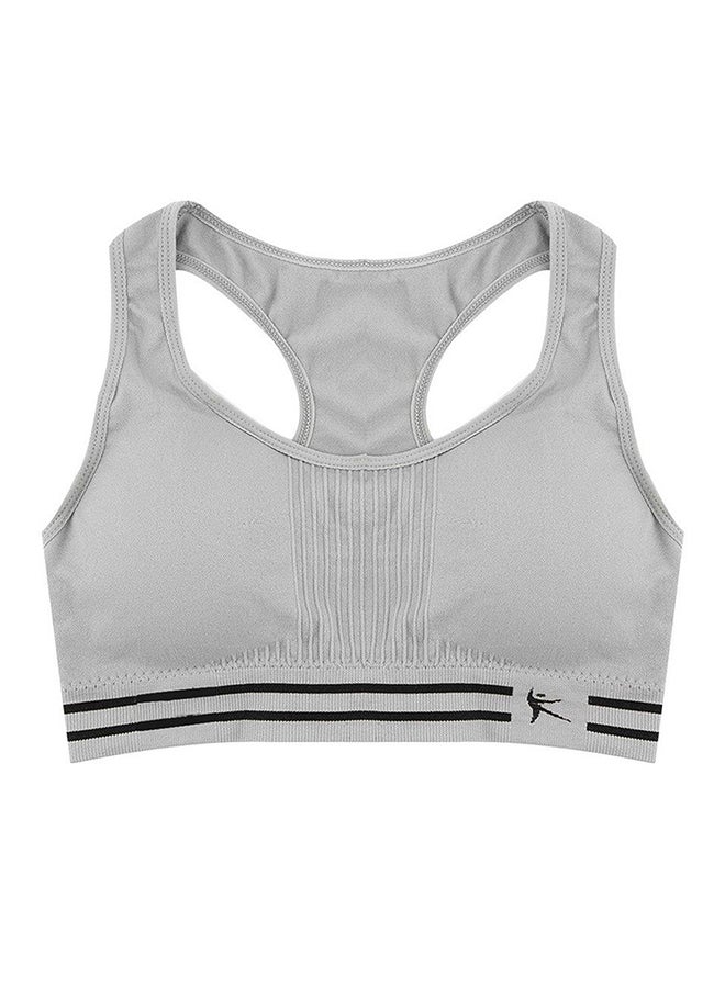 Seamless Racerback Sports Bra Grey - v1518979568/N13368762V_1