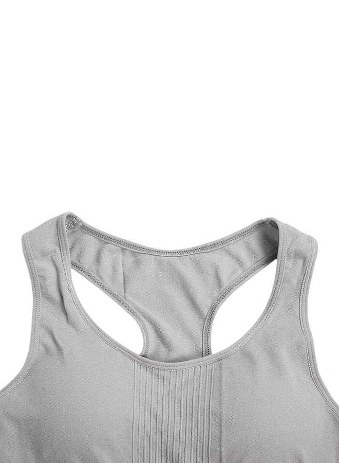 Seamless Racerback Sports Bra Grey - v1518979568/N13368762V_2