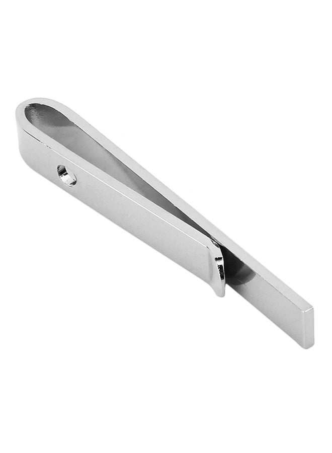 OUTAD Classic Shirt Tie Clip Silver - Image 2
