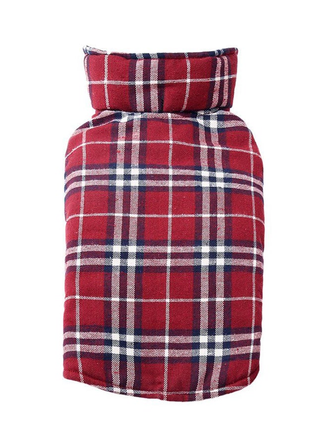 أوتاد جاكيت شتوي مضاد للماء يمكن ارتداؤه على الوجهين أحمر - Image 2