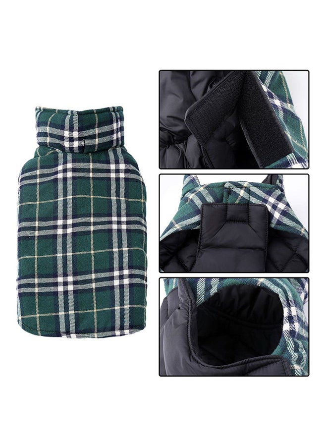 أوتاد جاكيت شتوي مضاد للماء يمكن ارتداؤه على الوجهين أخضر - Image 5