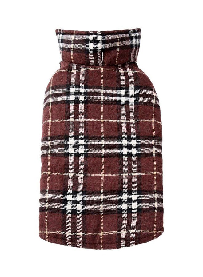 OUTAD Waterproof Reversible Winter Jacket Brown - Image 2