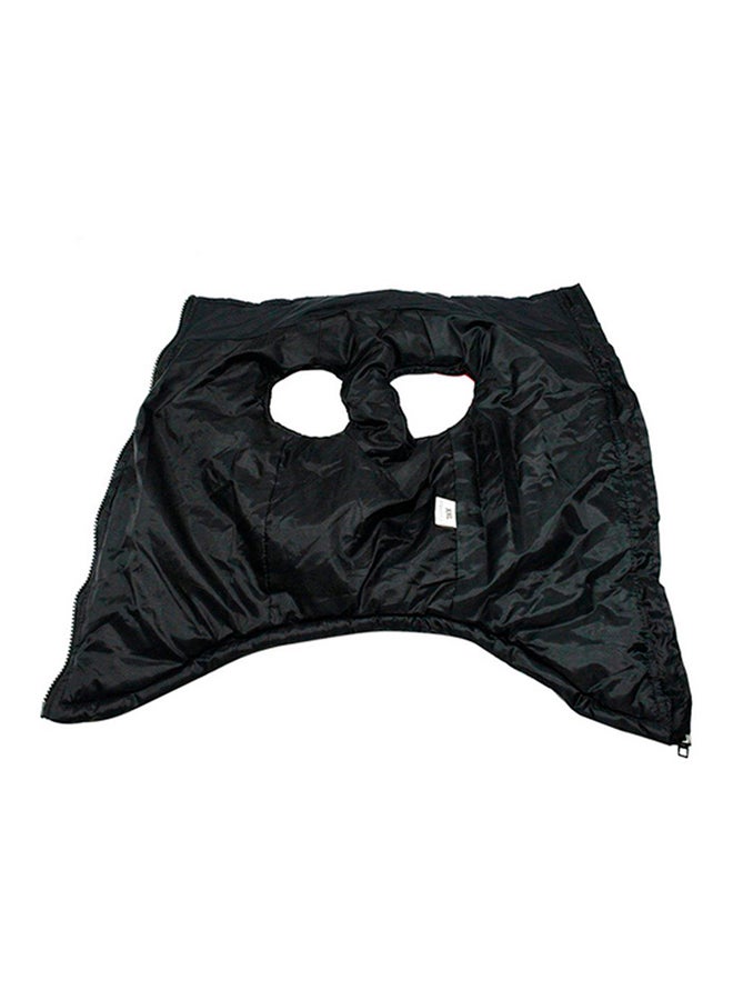 أوتاد جاكيت شتوي مبطن أخضر/أسود - Image 2