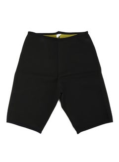 Slimming Body Shapers Sweat Shorts Black/Green
