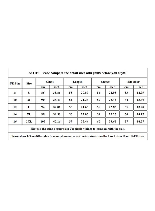 OUTAD Autumn Winter Long Sleeve Blazer Rose Red - Image 3