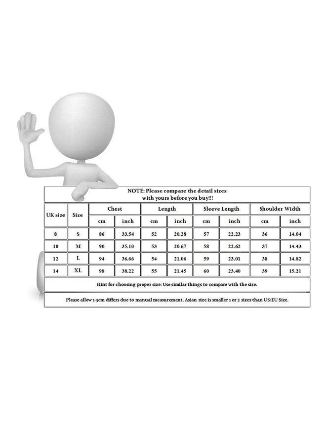 أوتاد جاكيت خارجي بأكمام طويلة وصف أزرار أصفر - Image 3