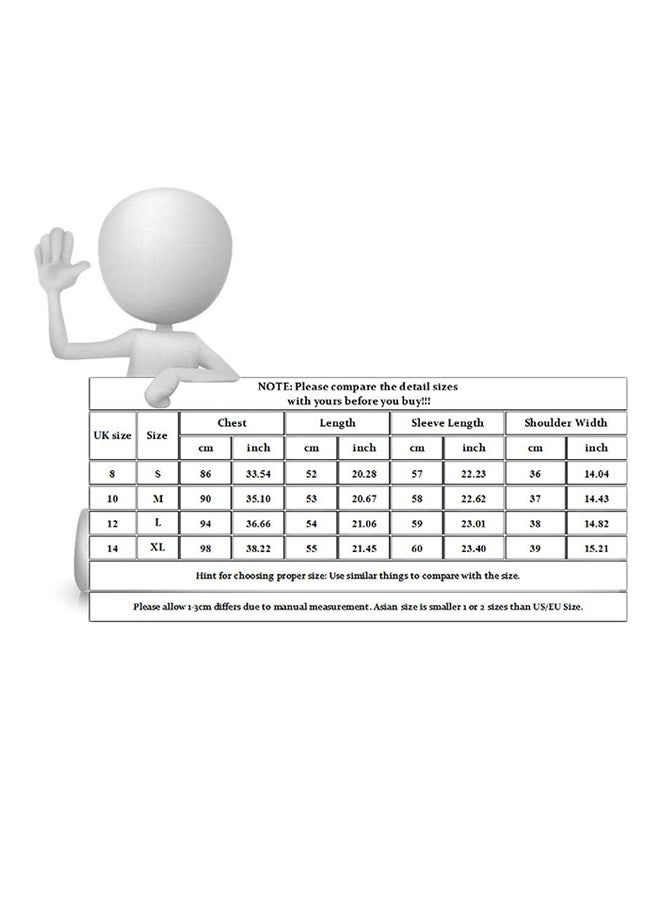 OUTAD Single Breasted Long Sleeves Outerwear Jacket Rose Red - Image 3