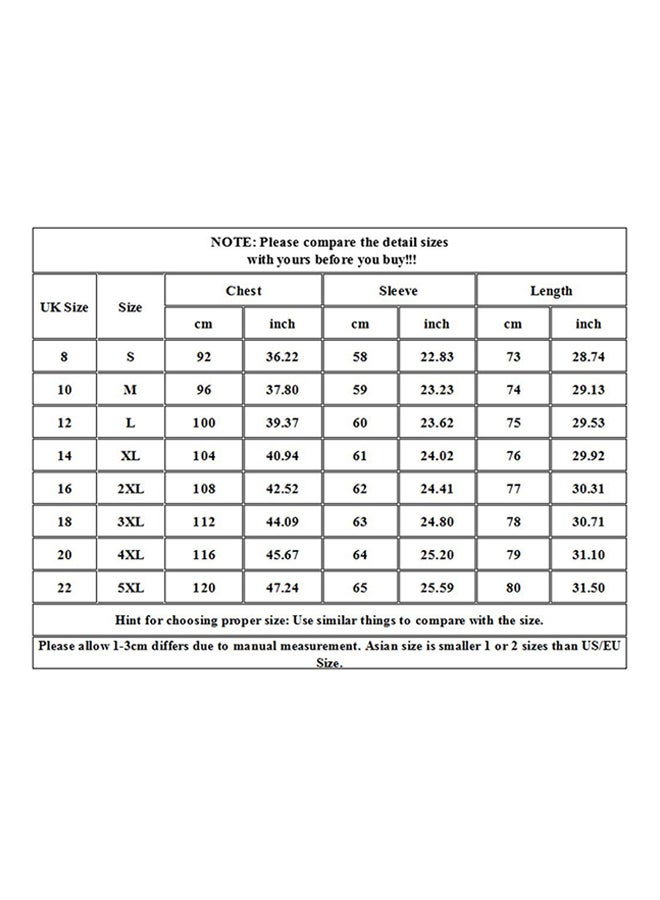 OUTAD Turndown Collar Side Zipper Long Sleeve Overcoat Army Green - Image 3