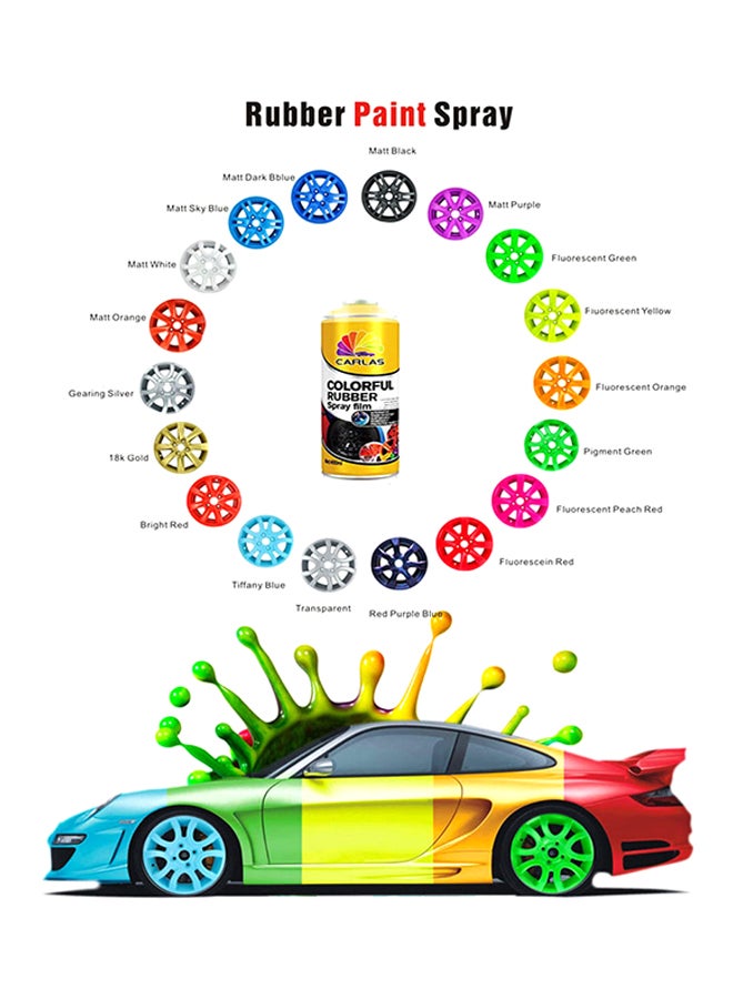 CARLAS Colourful Rubber Spray Film - Image 3
