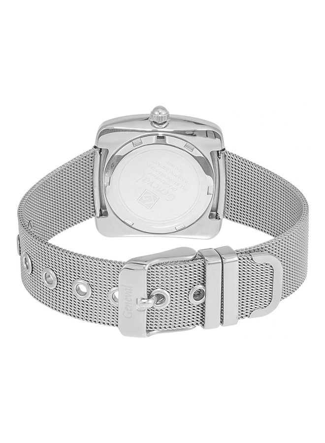 Geneval of Switzerland Women's Mesh Analog Watch GM1616WB - Image 2