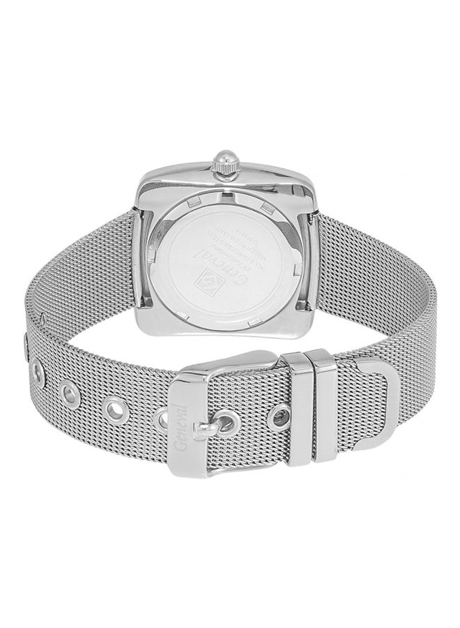 Geneval of Switzerland Women's Mesh Analog Watch GM1616WW - Image 2