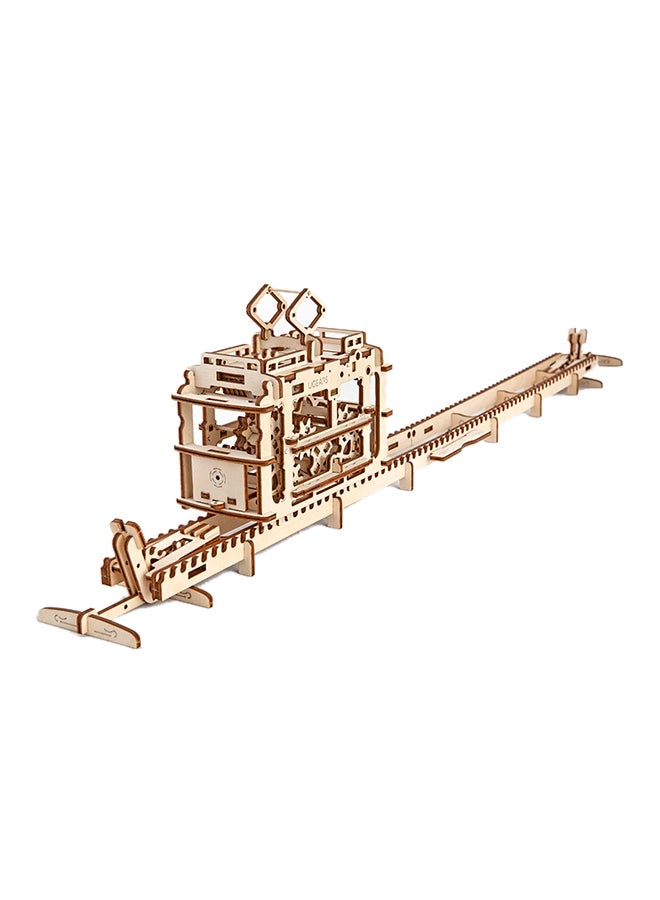 UGEARS - Tram With Rails - UGR-70008 - Image 1