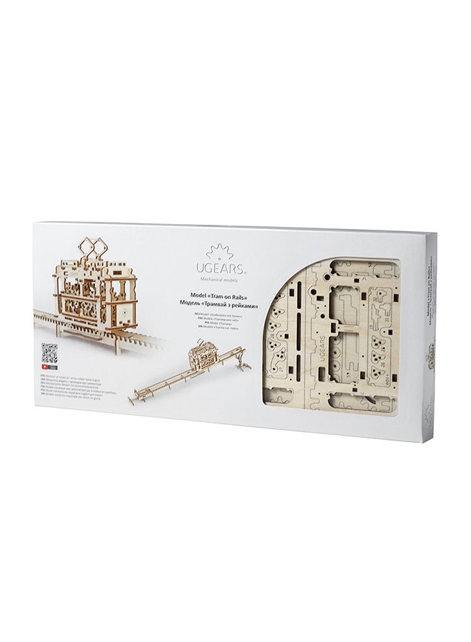 UGEARS - Tram With Rails - UGR-70008 - Image 1
