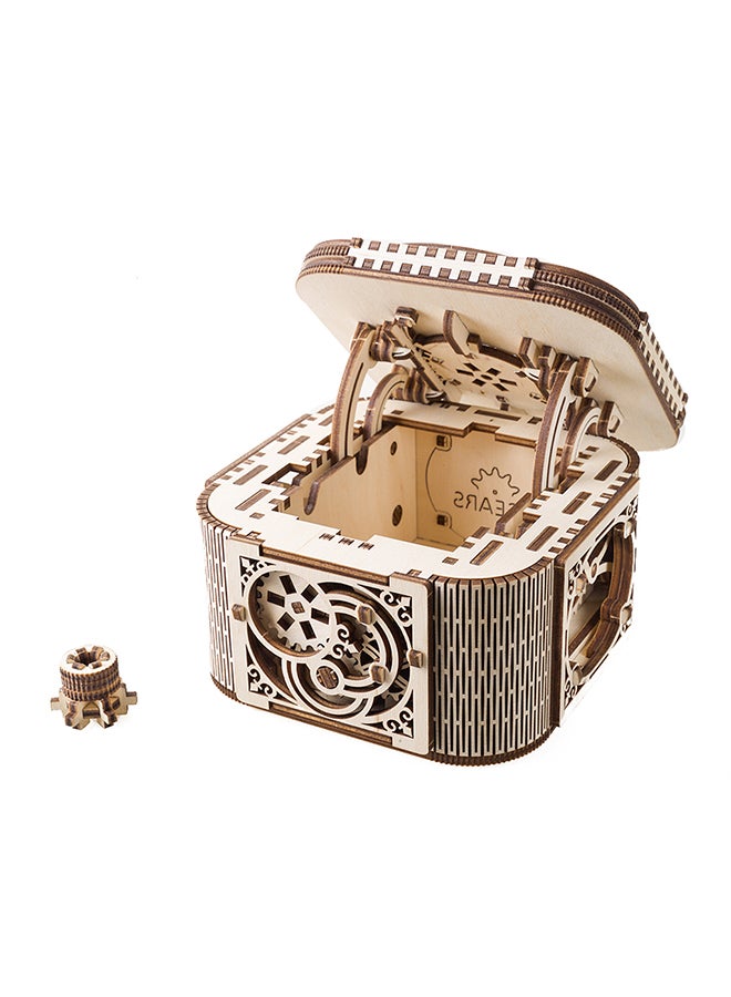 UGEARS - Wooden Treasure Box Puzzle Set - Image 1