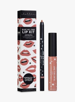 Lottie Slay All Day Matte Lipstick And Lip Liner Werk it 