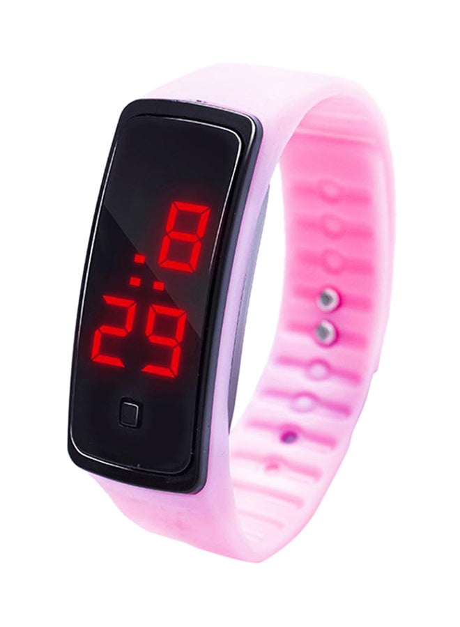 Bluelans - Kids' Silicone Digital Watch 8107794 - 20 mm - Pink - Image 1