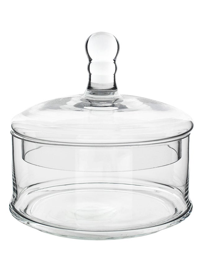 ALBERTO 1 Layered Candy Jar Clear 12centimeter - Image 1