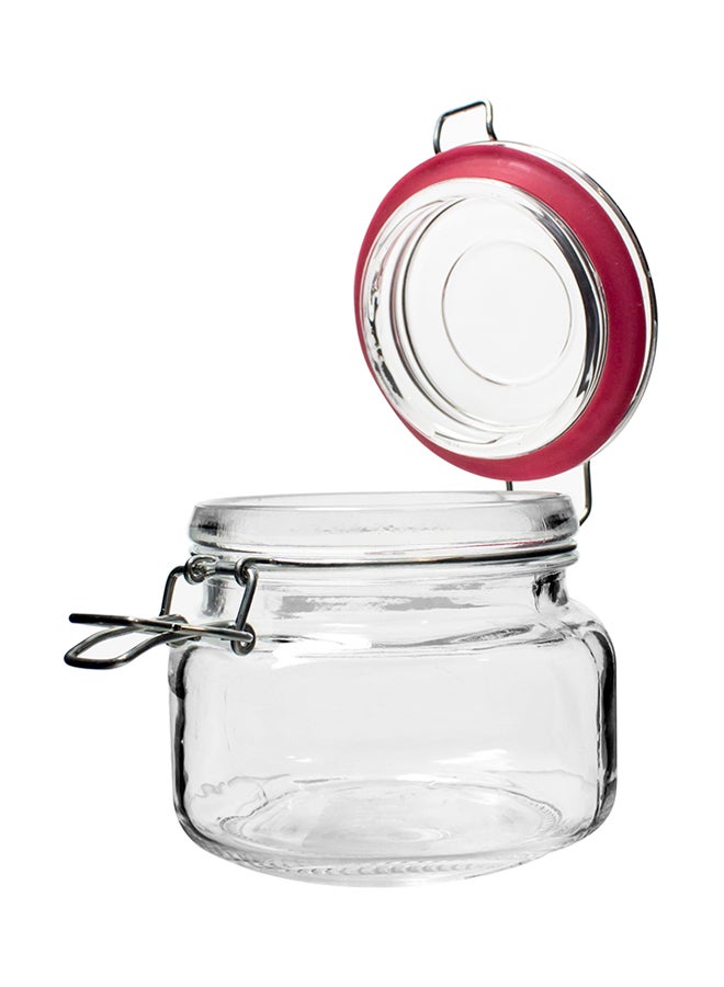 ألبرتو برطمان تخزين زجاجي مع غطاء مغلق بإحكام شفاف 1000ملليلتر - Image 2