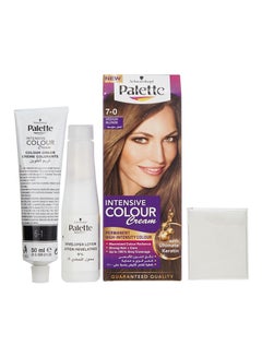 Schwarzkopf Intensive Color Cream 7-0 Medium Blonde 50ml  - Image 1