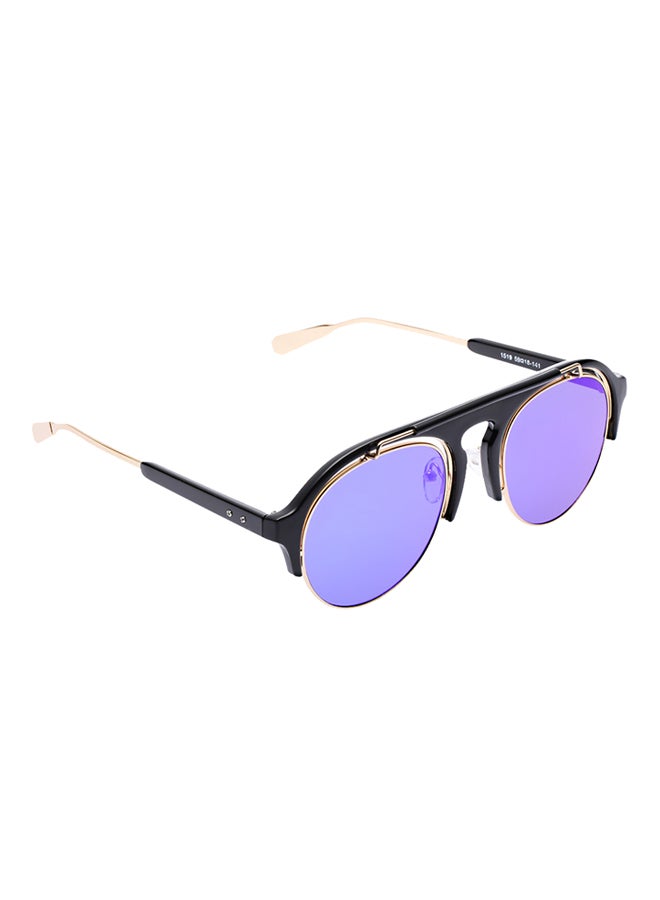 Full Rim Panto Sunglasses - Lens Size: 53 mm - Image 4