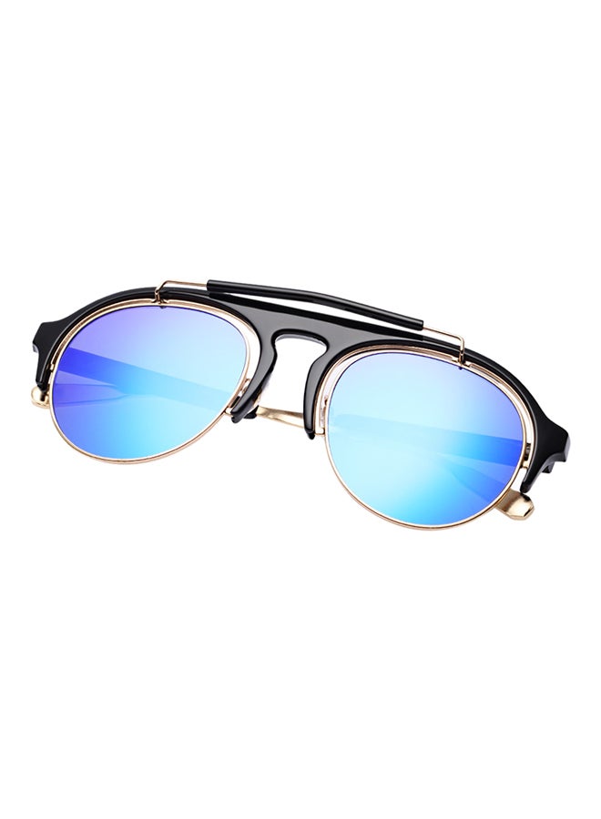 Full Rim Panto Sunglasses - Lens Size: 53 mm - Image 5