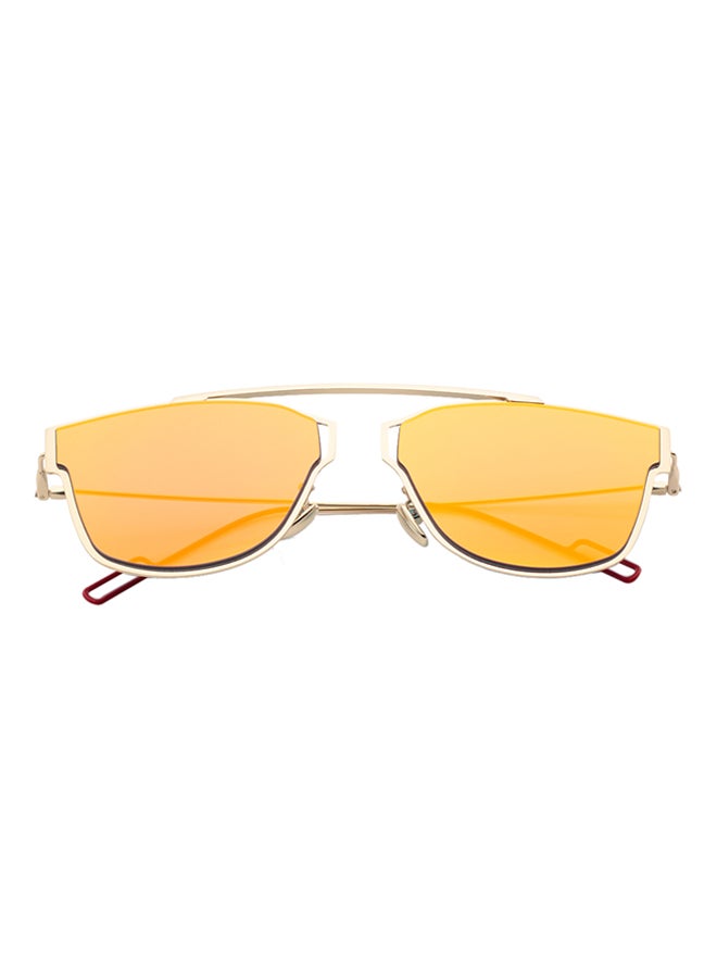 Generic Metal Frame Reflective Coating Mirror Flat Panel Lens Sunglasses  - Image 1