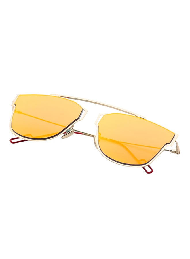 Generic Metal Frame Reflective Coating Mirror Flat Panel Lens Sunglasses  - Image 3