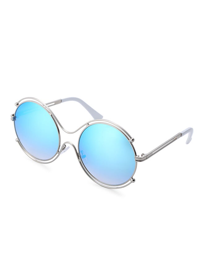 Women's Full Rim Round Frame Sunglasses - Image 1