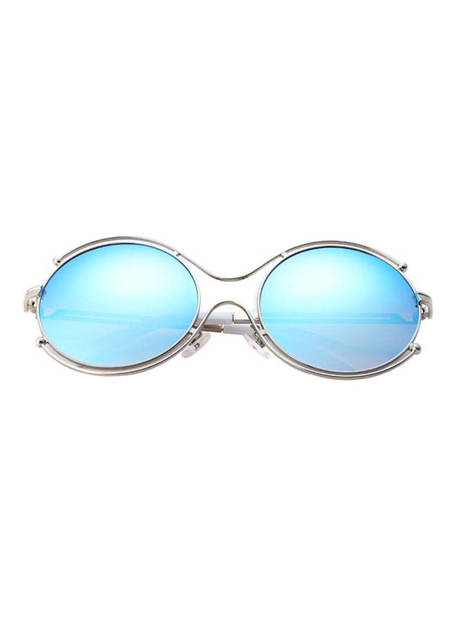Women's Full Rim Round Frame Sunglasses - Image 2