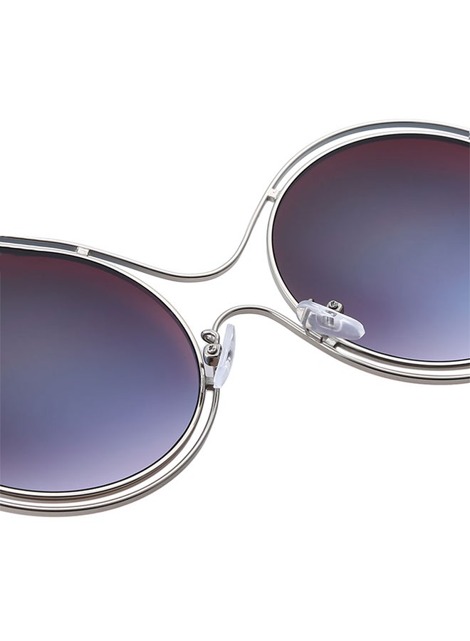 Women's Full Rim Round Frame Sunglasses - Image 5