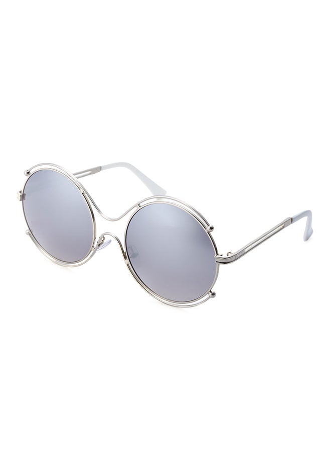 Women's Full Rim Round Frame Sunglasses