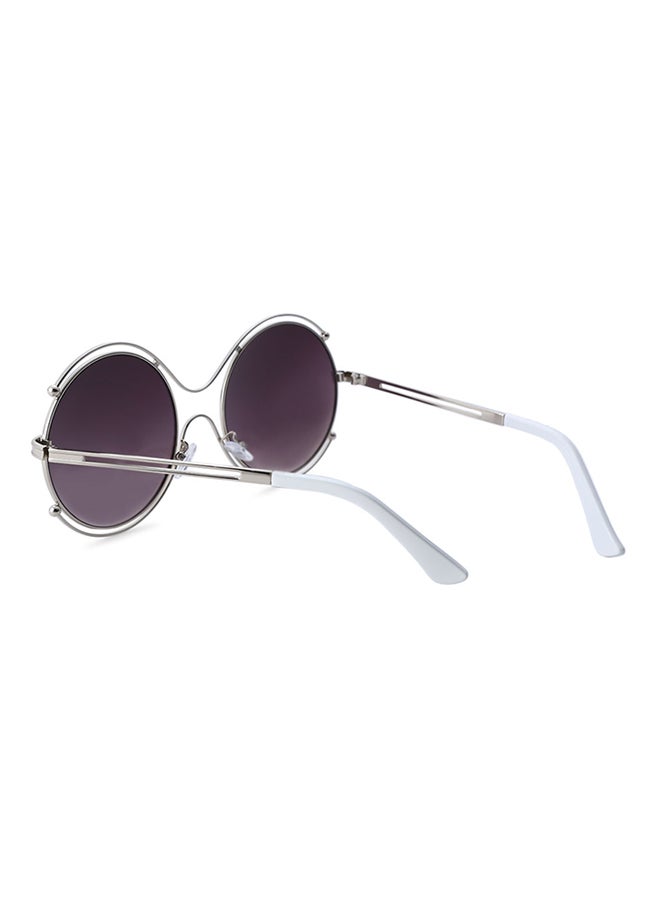 Women's Full Rim Round Frame Sunglasses