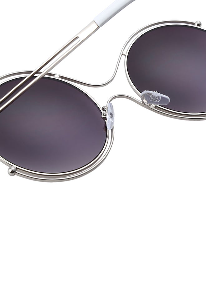 Women's Full Rim Round Frame Sunglasses