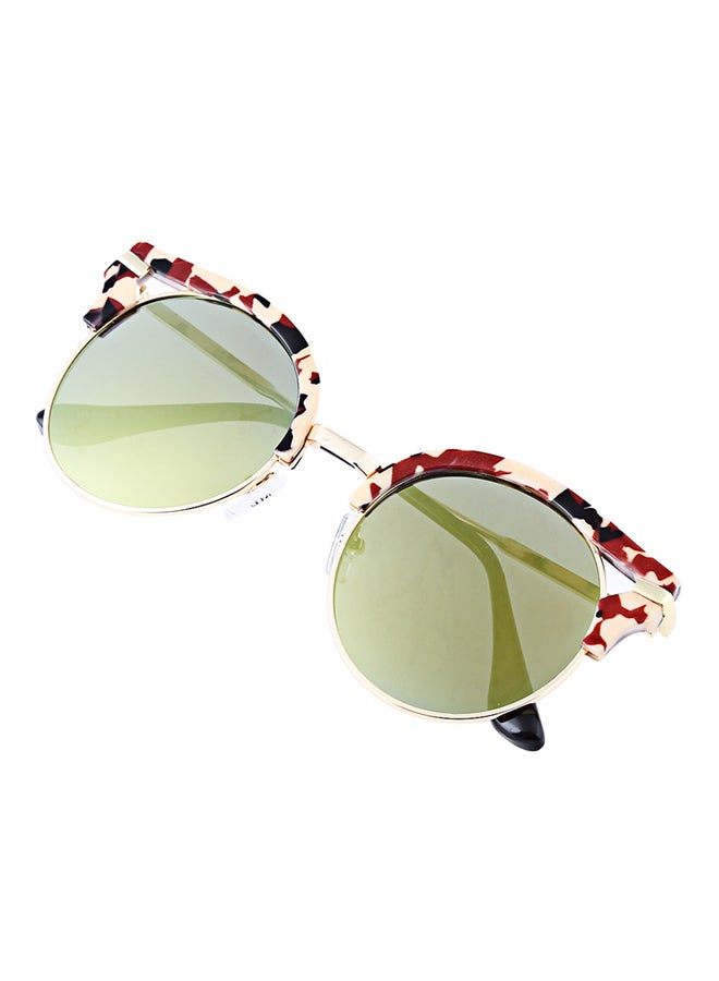 Women's Full Rim Brow Line Sunglasses - Image 3