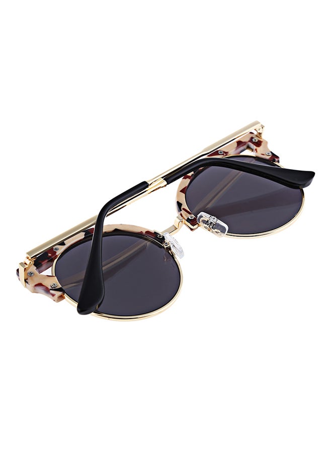 Women's Full Rim Brow Line Sunglasses - Image 4