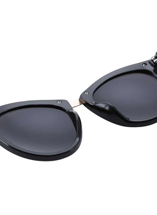 Women's Full Rim Panto Sunglasses - Lens Size: 52 mm - Image 5