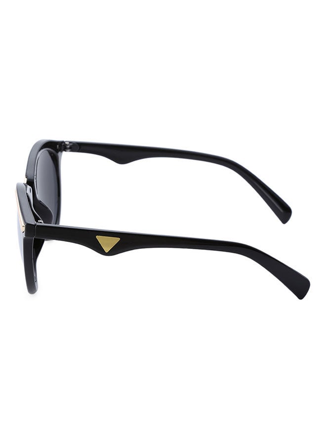 Women's Full Rim Panto Sunglasses - Lens Size: 52 mm - Image 4