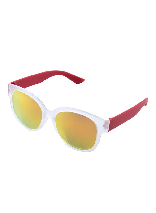 Men's Full Rim Oval Frame Sunglasses - Lens Size: 54 mm - Image 1