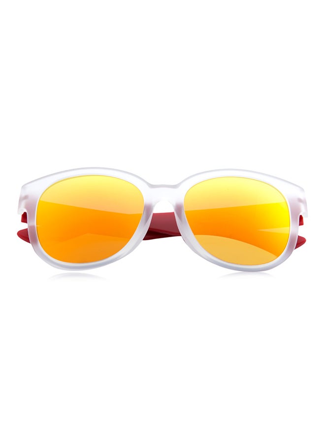 Men's Full Rim Oval Frame Sunglasses - Lens Size: 54 mm - Image 5