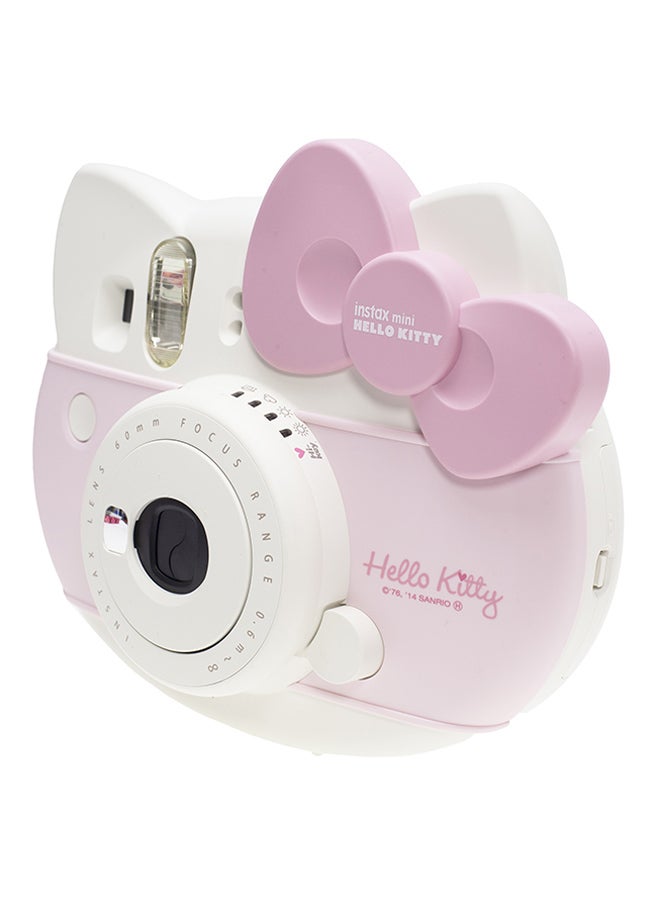 FUJIFILM - Instax Mini Hello Kitty Instant Camera White/Pink - Image 1