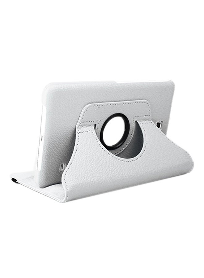 360 Degree Rotating Stand Flip Case Cover For Samsung Galaxy Tab 4 8.0 T330/T331/T335 White - Image 2