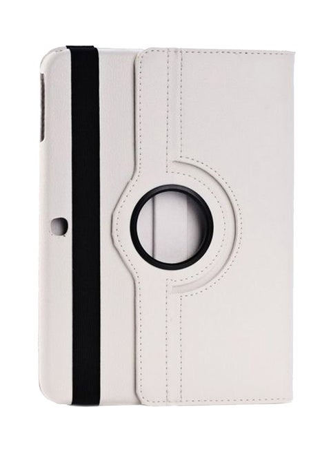 360 Degree Rotating Stand Flip Case Cover For Samsung Galaxy Tab S 10.5 T800/T805 White