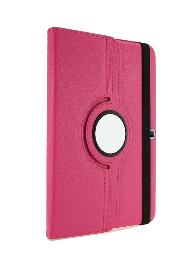 360 Degree Rotating Stand Flip Case Cover For Samsung Galaxy Tab S 10.5 T800/T805 Pink - Image 1