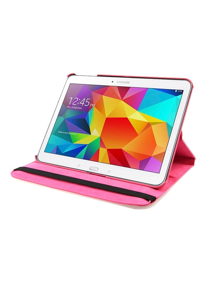 360 Degree Rotating Stand Flip Case Cover For Samsung Galaxy Tab S 10.5 T800/T805 Pink - Image 5