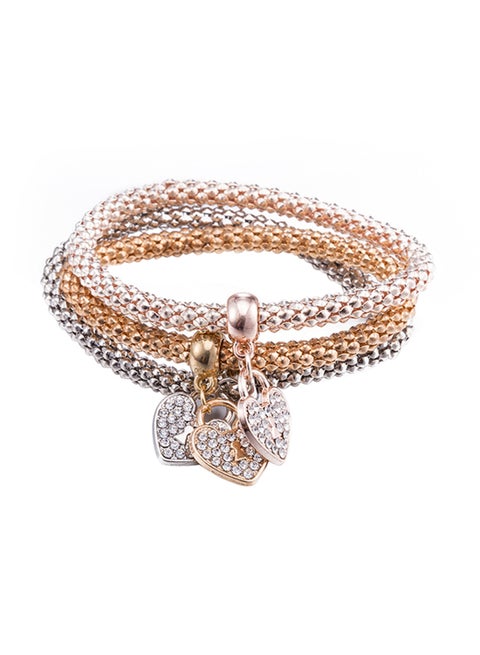 3-Piece Plated Bracelet Set