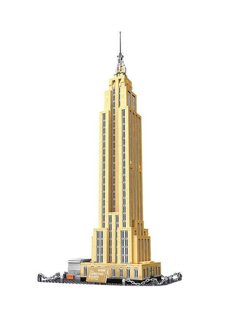 Empire State Building New York Architecture Series Building Blocks Set 3+ Years