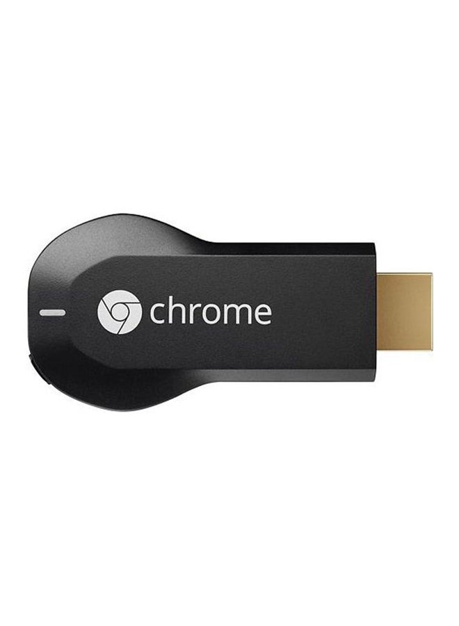 Chromecast HDMI Streaming Media Player Black - Image 1