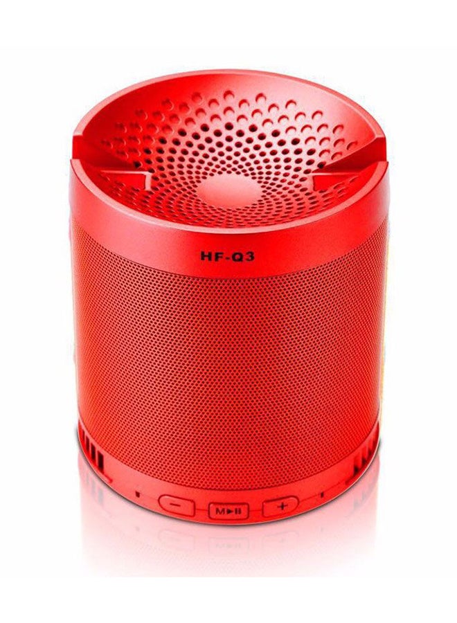 Bluetooth Stand Speaker Red