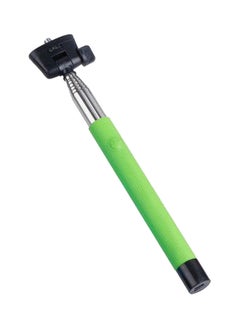Universal Monopod Selfie Stick For DSLR/Digital Camera/Smartphones Green/Silver